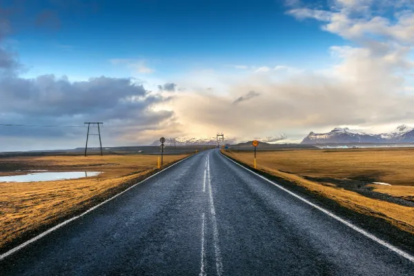 silnice na Islandu